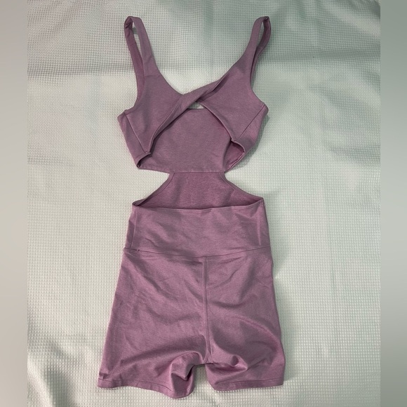 WellBeing + BeingWell LoungeWell Ziggy 4 Inch Romper XXS - Picture 2 of 5